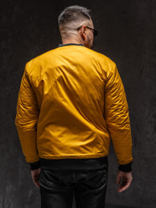 Giacca bomber di mezza stagione da uomo camello Bolf AK95A1