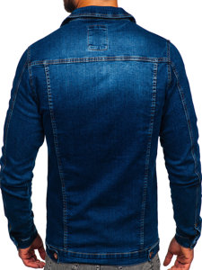 Giacca in jeans da uomo azzurra Bolf 200