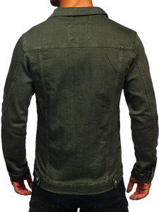 Giacca in jeans da uomo khaki Bolf 200