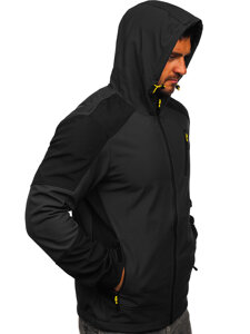 Giacca softshell di mezza stagione da uomo grafite Bolf HSS040