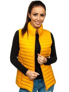 Gilet trapuntato da donna  cammello Bolf 20314