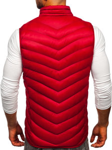 Gilet trapuntato da uomo bordò Bolf HDL88006