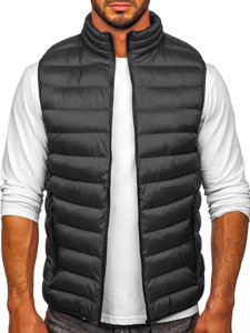 Gilet trapuntato da uomo grafite Bolf 5M711