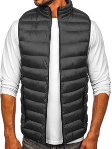 Gilet trapuntato da uomo grafite Bolf 5M711