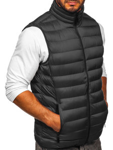 Gilet trapuntato da uomo grafite Bolf 5M711