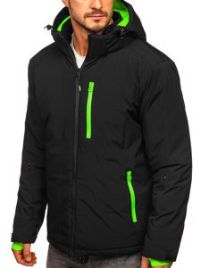 Giubbotto invernale sportivo da uomo nero Bolf HH011