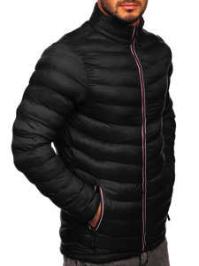 Giubbotto invernale sportivo da uomo nero Bolf SM71