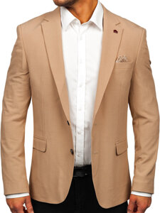 Homme Veste casual Beige Bolf 026