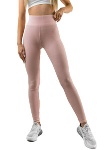 Leggings a coste da donna rosa Bolf 10328