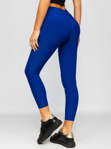 Leggings da donna azzurri Bolf YW01053