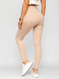 Leggings da donna beige Bolf 021A