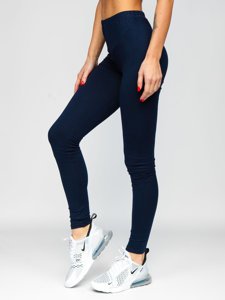 Leggings da donna blu Bolf YW01050