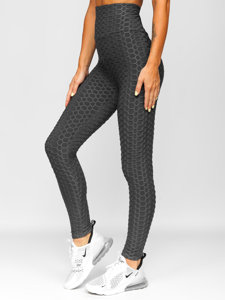 Leggings da donna grafite Bolf YW88024