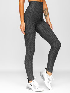 Leggings da donna grafite Bolf YW88024