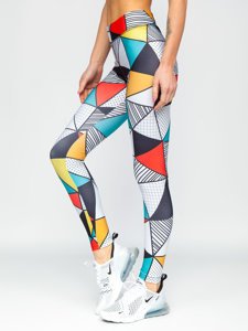 Leggings da donna multicolore Bolf 20707