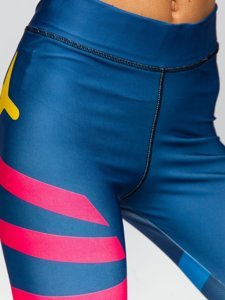 Leggings da donna multicolore Bolf 20938