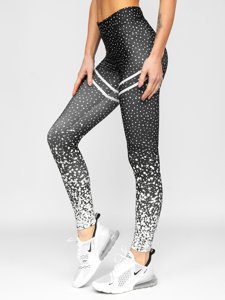 Leggings da donna neri Bolf 0933