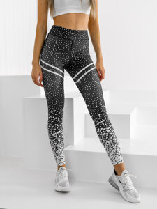 Leggings da donna neri Bolf 0933