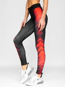 Leggings da donna neri Bolf 20702