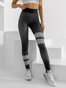 Leggings da donna neri Bolf 20965