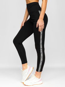 Leggings da donna neri Bolf TS210