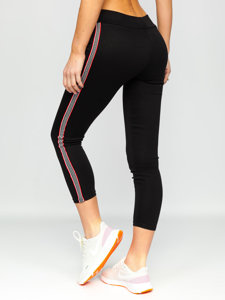 Leggings da donna neri Bolf TS214