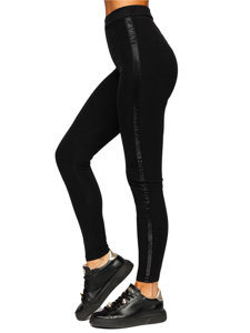 Leggings da donna neri Bolf W7101