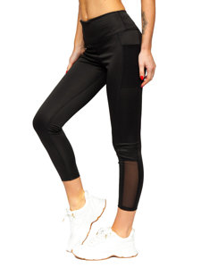 Leggings da donna neri Bolf XL005