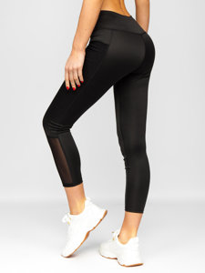 Leggings da donna neri Bolf XL005