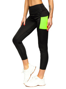 Leggings da donna neri Bolf XL009