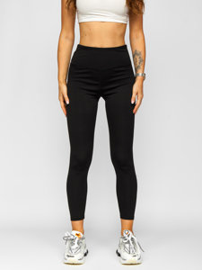 Leggings da donna nero Bolf YY2217