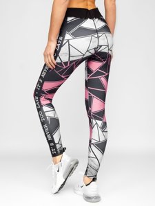 Leggings da donna rosa chiari Bolf 20432