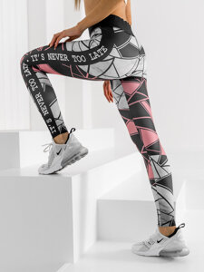 Leggings da donna rosa chiari Bolf 20432