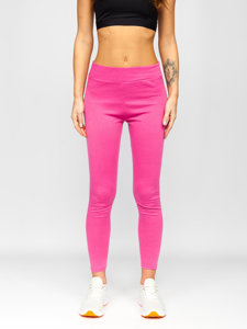 Leggings da donna rosa scuri Bolf YW01058 