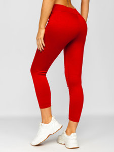 Leggings da donna rossi Bolf YW01001