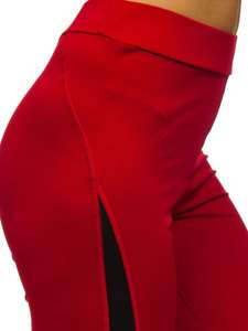 Leggings da donna rossi Bolf Z001