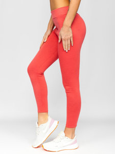 Leggings da donna salmone Bolf YW01058 