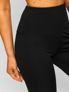 Leggings push up da donna nero Bolf L720