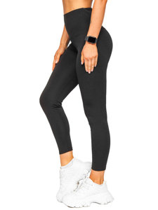 Leggings push up da donna nero Bolf L720