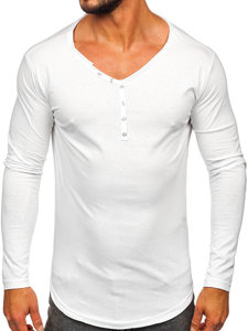 Longsleeve da uomo bianca Bolf 5059A