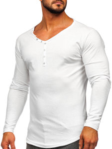 Longsleeve da uomo bianca Bolf 5059A