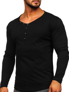 Longsleeve da uomo nera Bolf 5059A