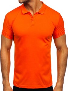 Maglietta polo da uomo arancione Bolf GD02