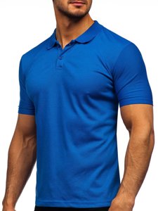 Maglietta polo da uomo azzurro chiara Bolf GD02