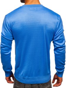 Maglione da uomo azzurro Bolf GFC01