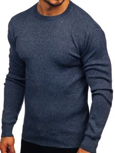 Maglione da uomo blu Bolf 8364