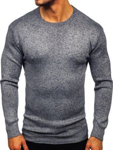 Maglione da uomo blu Bolf 8529