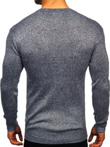 Maglione da uomo blu Bolf 8529