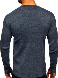 Maglione da uomo blu Bolf S8165