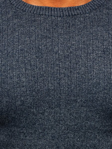 Maglione da uomo blu Bolf S8309